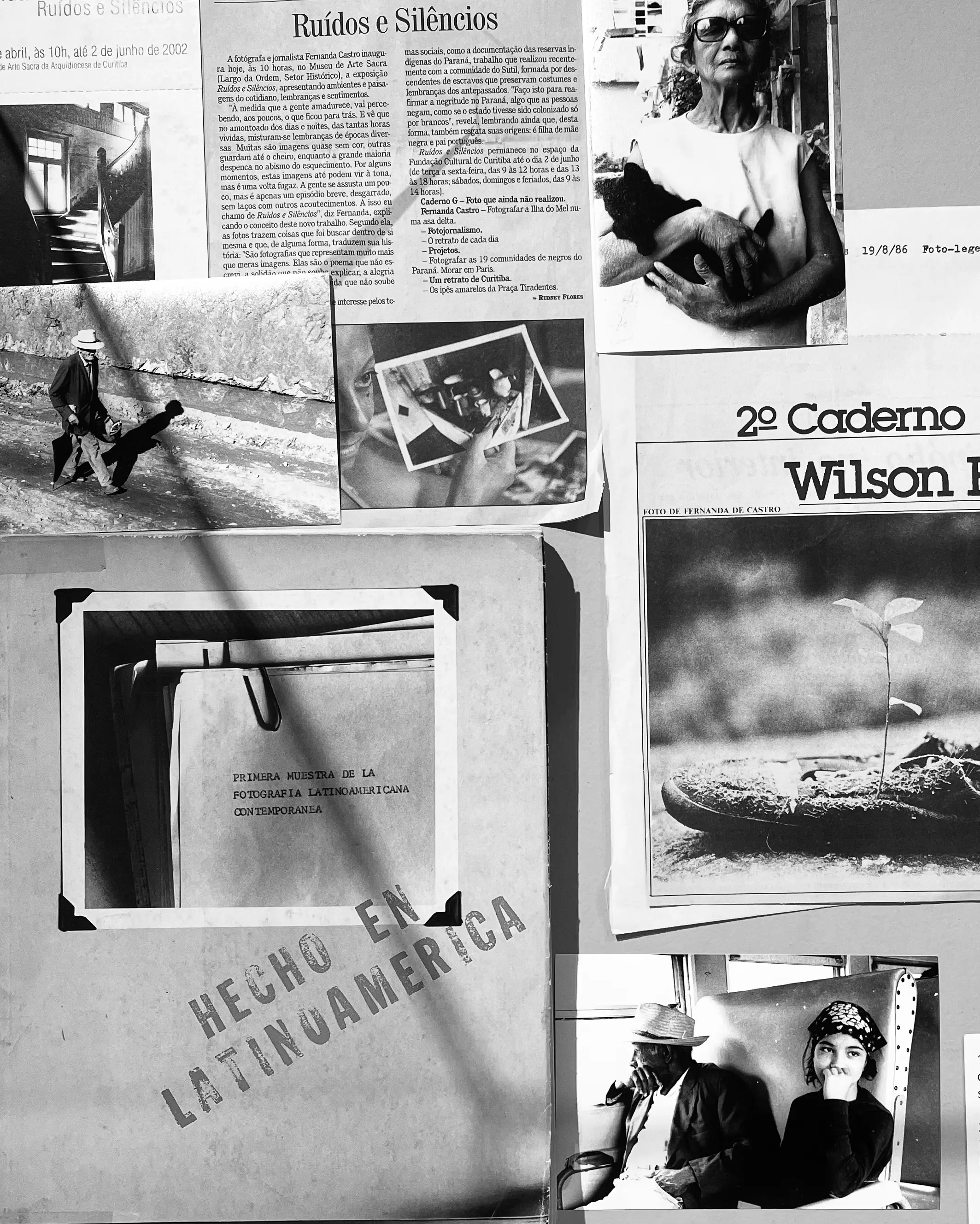 Colagens sobre fotografia